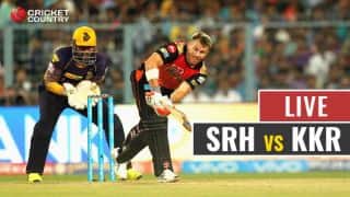 Highlights, Sunrisers Hyderabad vs Kolkata Knight Riders IPL 2017, Match 37: David Warner inspires SRH to easy win